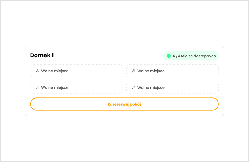 Sortowanie i wyszukiwanie pokoi